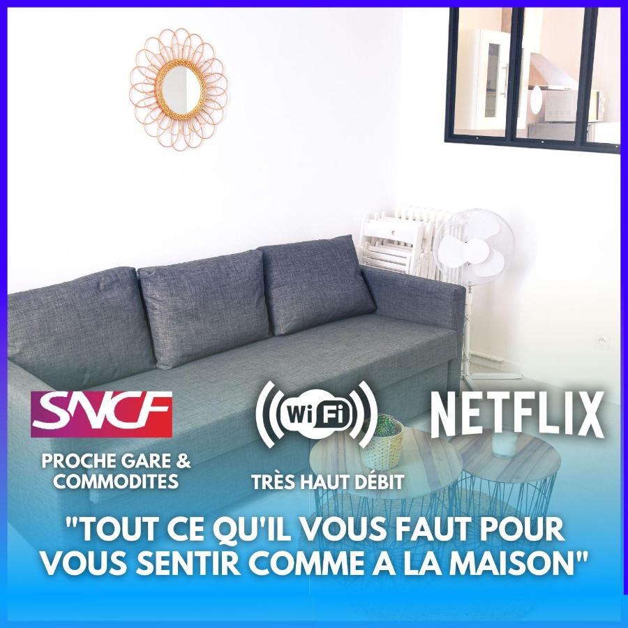 Netflix I Molotov I Lit 160X200 I Proche Gare Et Centre Ville I 39M2 I Wifi Toulon Exterior photo